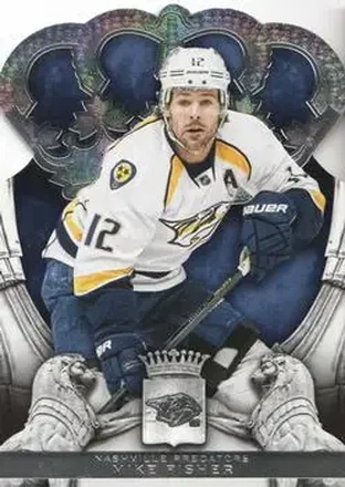 2013-14 Panini Crown Royale #4 Mike Fisher
