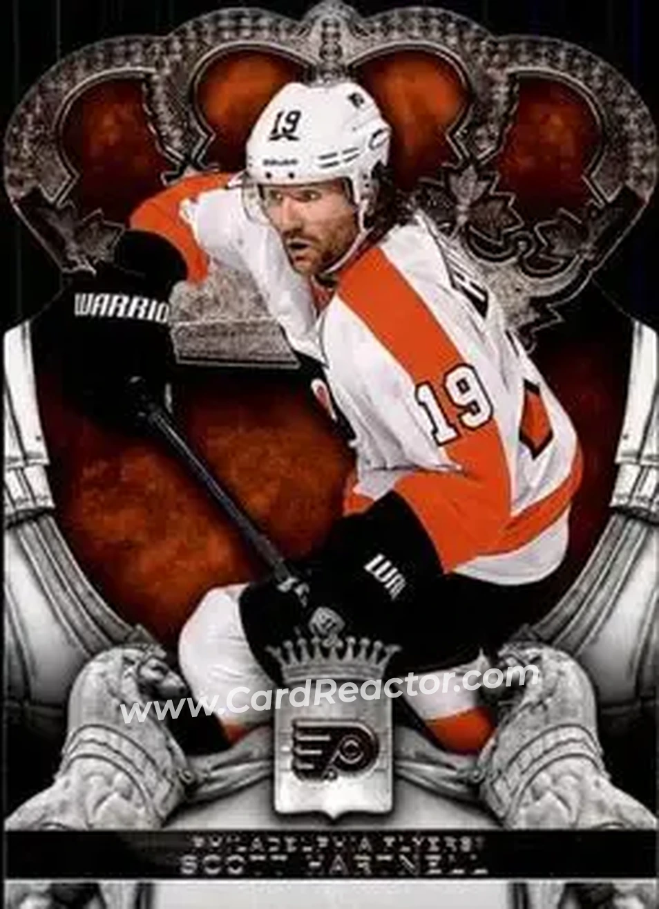 2013-14 Panini Crown Royale #7 - Scott Hartnell - Philadelphia Flyers - Front