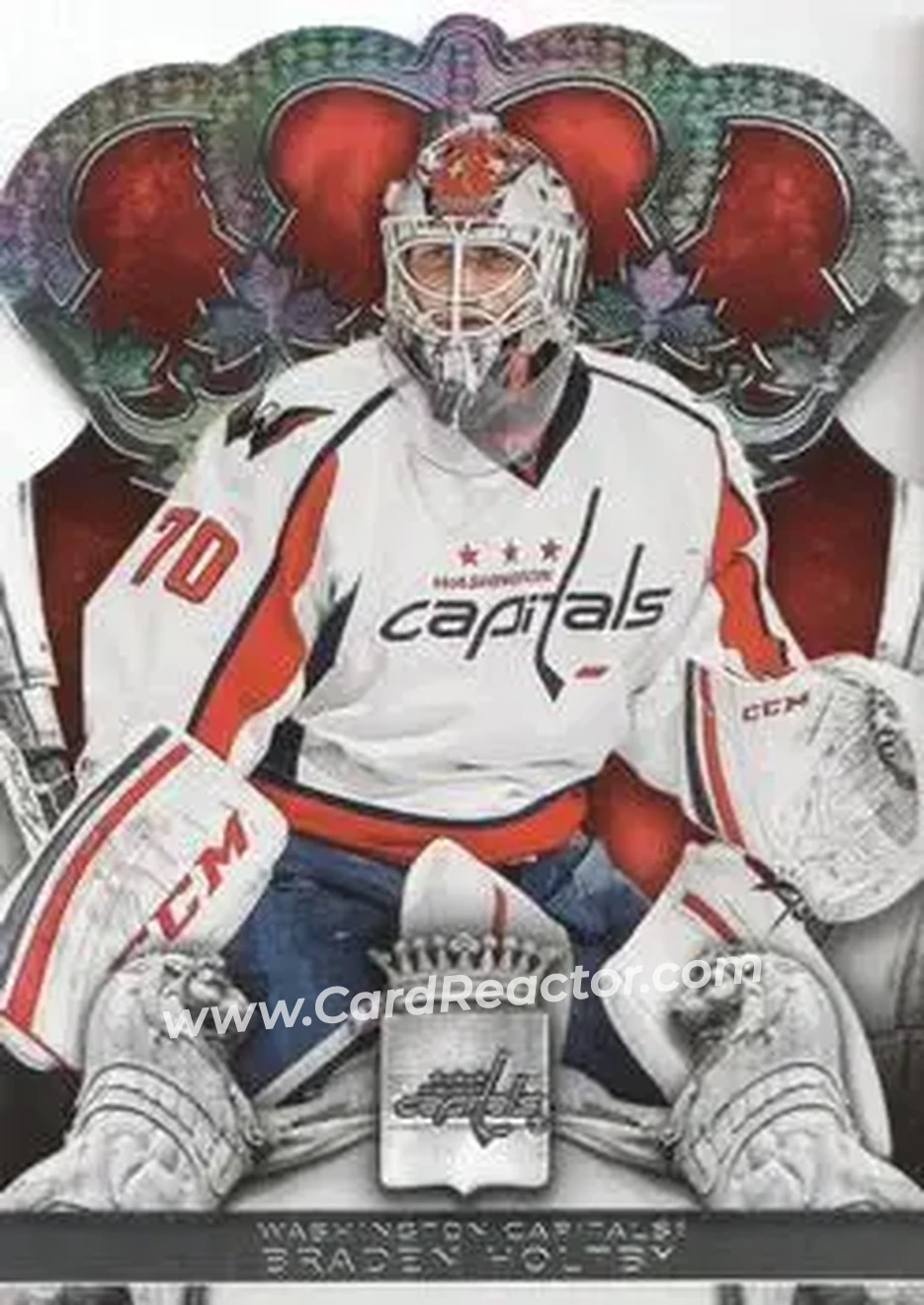 2013-14 Panini Crown Royale #9 - Braden Holtby - Washington Capitals - Front