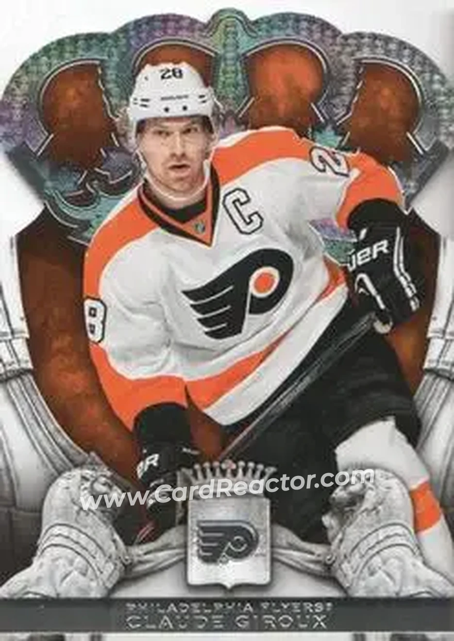 2013-14 Panini Crown Royale #10 - Claude Giroux - Philadelphia Flyers - Front