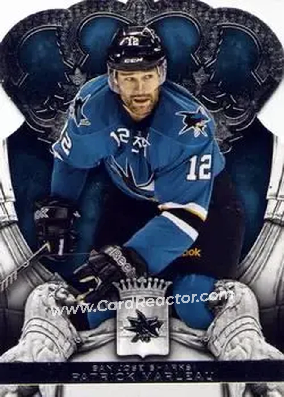 2013-14 Panini Crown Royale #11 - Patrick Marleau - San Jose Sharks - Front