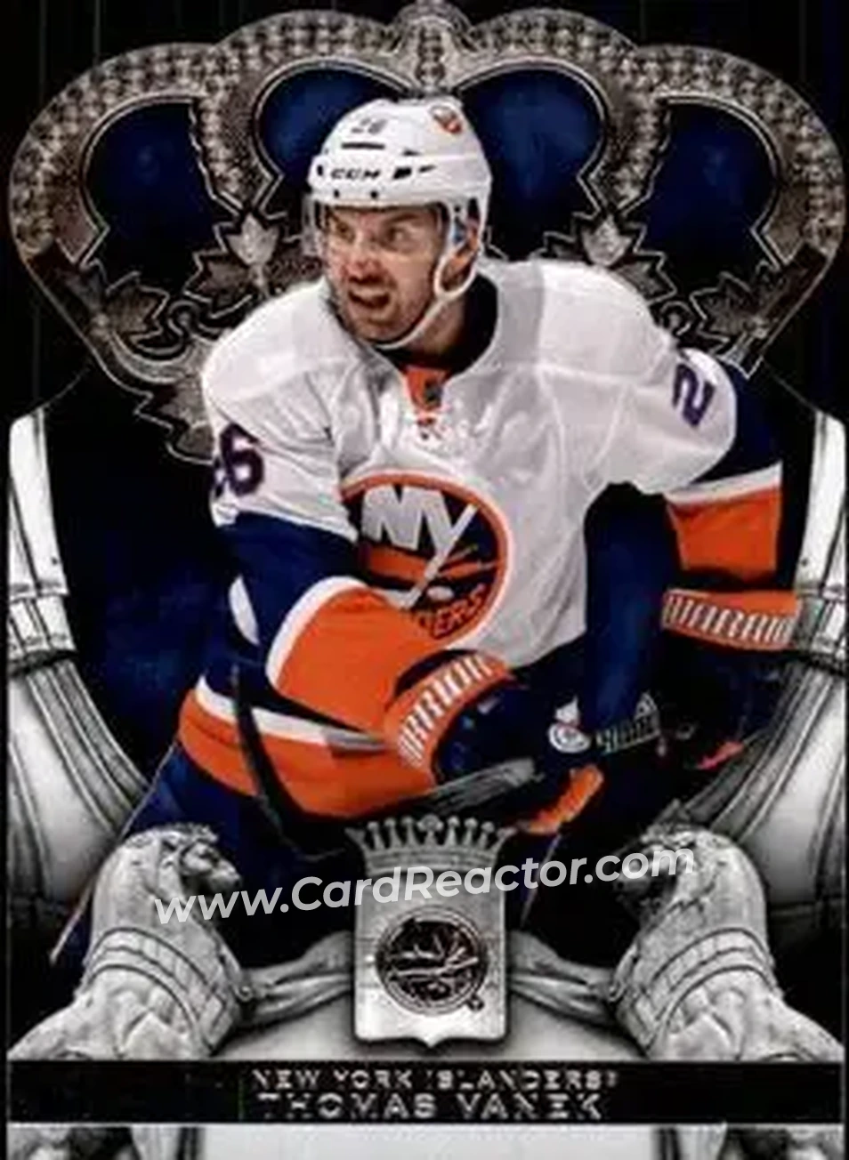2013-14 Panini Crown Royale #17 - Thomas Vanek - New York Islanders - Front