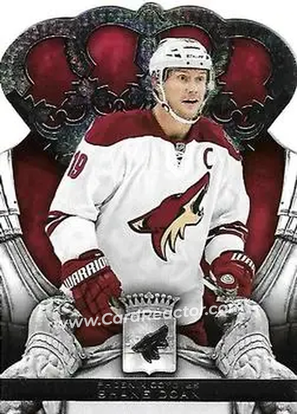 2013-14 Panini Crown Royale #24 - Shane Doan - Phoenix Coyotes - Front