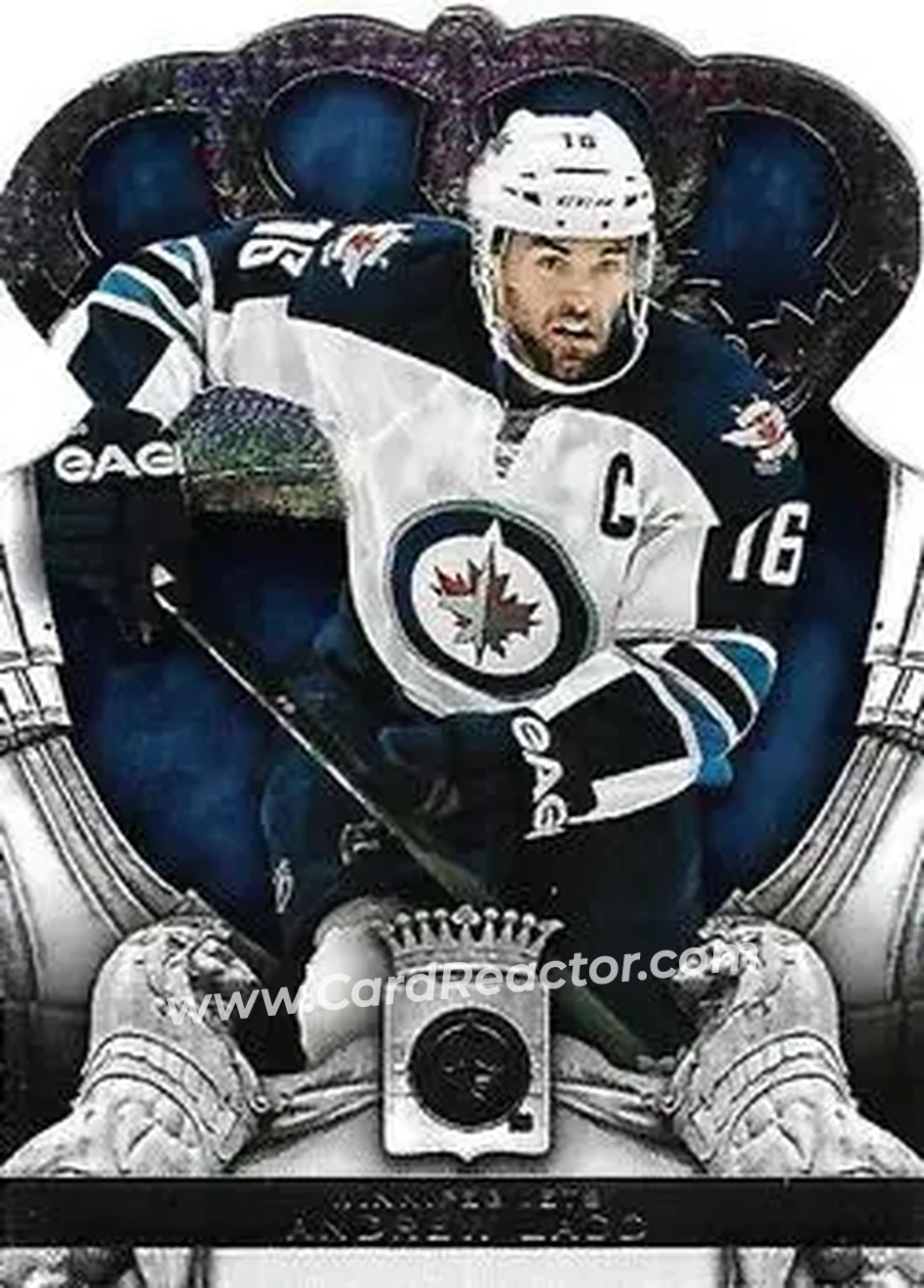 2013-14 Panini Crown Royale #25 - Andrew Ladd - Winnipeg Jets - Front