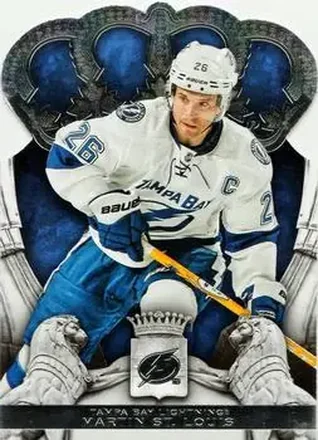 2013-14 Panini Crown Royale #26 - Martin St. Louis - Tampa Bay Lightning