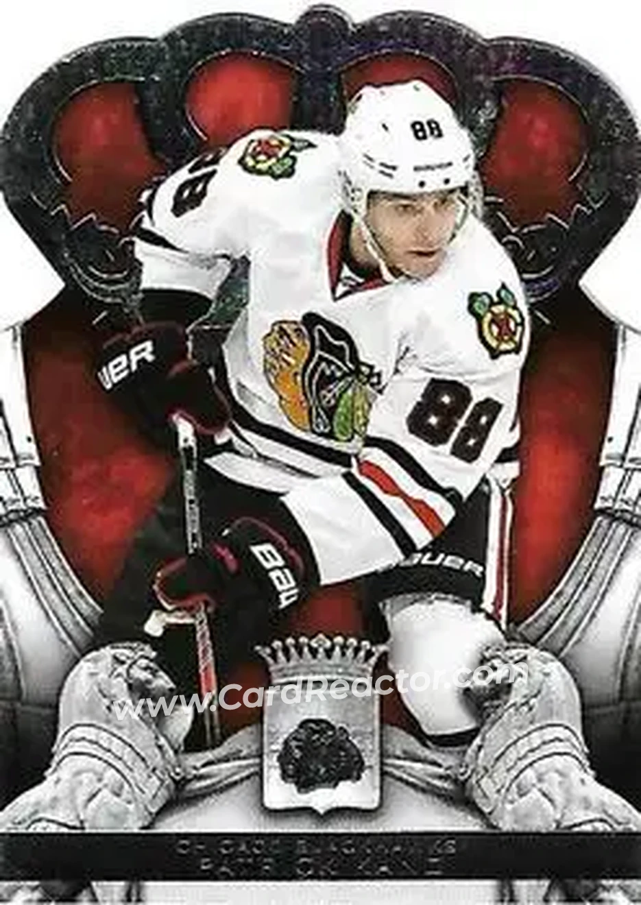 2013-14 Panini Crown Royale #27 - Patrick Kane - Chicago Blackhawks - Front 2013-14 Panini Crown Royale #27 - Patrick Kane - Chicago Blackhawks - Front