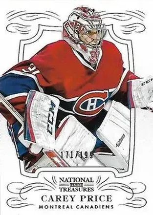 2013-14 Panini National Treasures #1 Carey Price