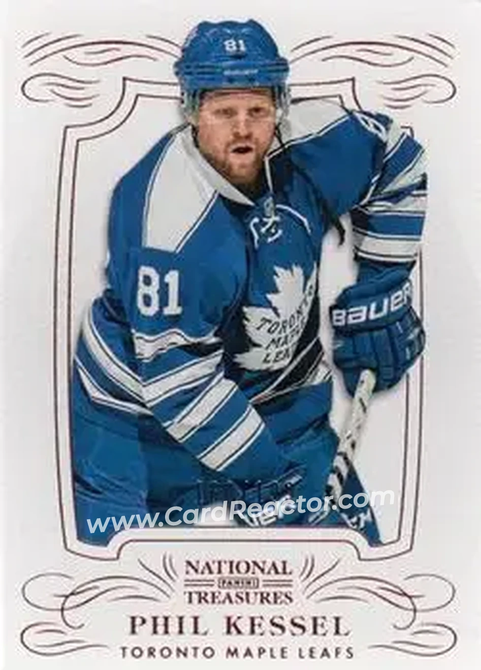 2013-14 Panini National Treasures #3 - Phil Kessel - Toronto Maple Leafs - Front