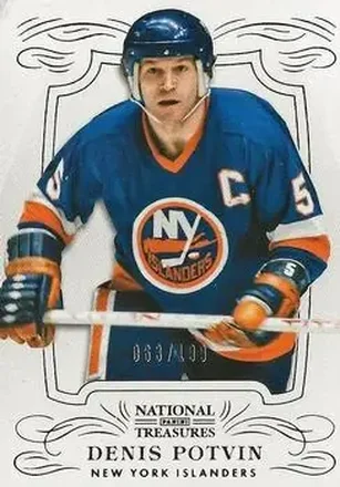2013-14 Panini National Treasures #5 Denis Potvin
