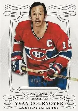 2013-14 Panini National Treasures #12 Yvan Cournoyer