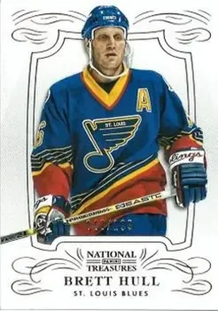 2013-14 Panini National Treasures #16 Brett Hull