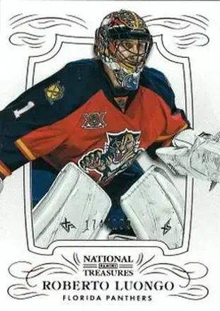2013-14 Panini National Treasures #17 - Roberto Luongo - Florida Panthers