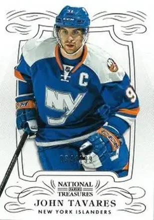 2013-14 Panini National Treasures #18 - John Tavares - New York Islanders
