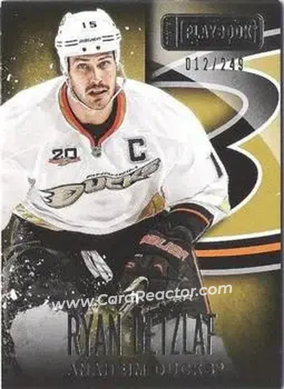 2013-14 Panini Playbook #1 - Ryan Getzlaf - Anaheim Ducks - Front