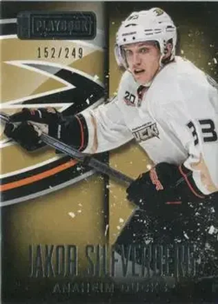 2013-14 Panini Playbook #2 - Jakob Silfverberg - Anaheim Ducks