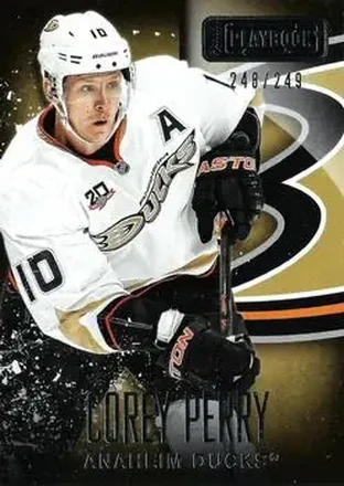 2013-14 Panini Playbook #3 - Corey Perry - Anaheim Ducks