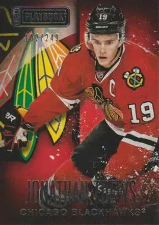 2013-14 Panini Playbook #16 Jonathan Toews