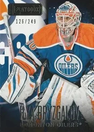 2013-14 Panini Playbook #32 - Ilya Bryzgalov - Edmonton Oilers