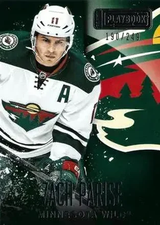 2013-14 Panini Playbook #39 - Zach Parise - Minnesota Wild