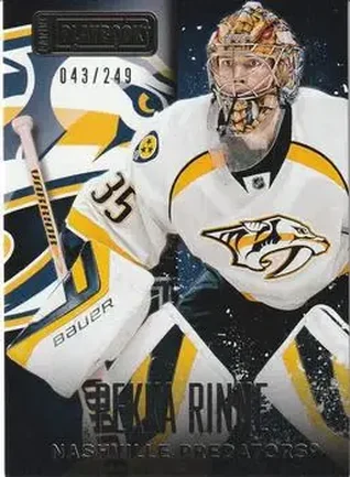 2013-14 Panini Playbook #46 - Pekka Rinne - Nashville Predators