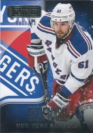 2013-14 Panini Playbook #52 - Rick Nash - New York Rangers