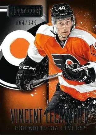 2013-14 Panini Playbook #58 - Vincent Lecavalier - Philadelphia Flyers