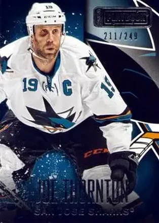 2013-14 Panini Playbook #65 - Joe Thornton - San Jose Sharks