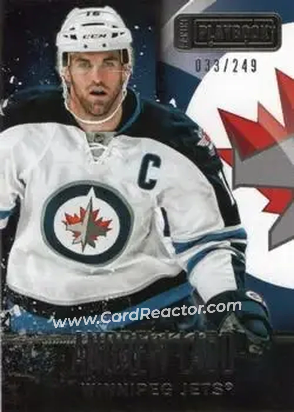 2013-14 Panini Playbook #83 - Andrew Ladd - Winnipeg Jets - Front