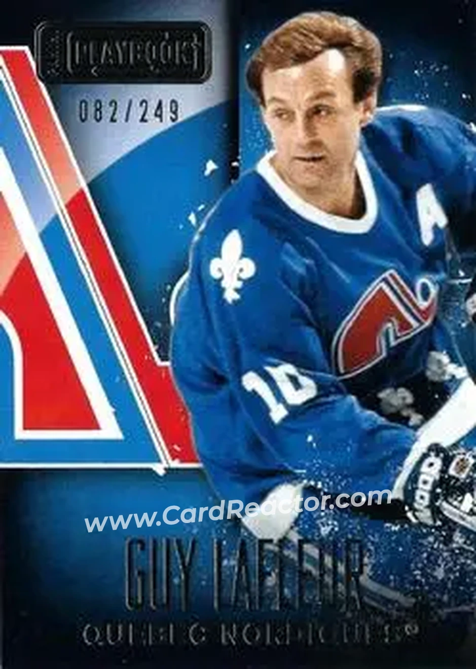 2013-14 Panini Playbook #86 - Guy Lafleur - Quebec Nordiques - Front
