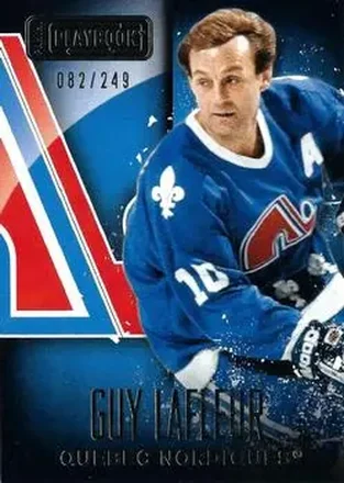 2013-14 Panini Playbook #86 - Guy Lafleur - Quebec Nordiques