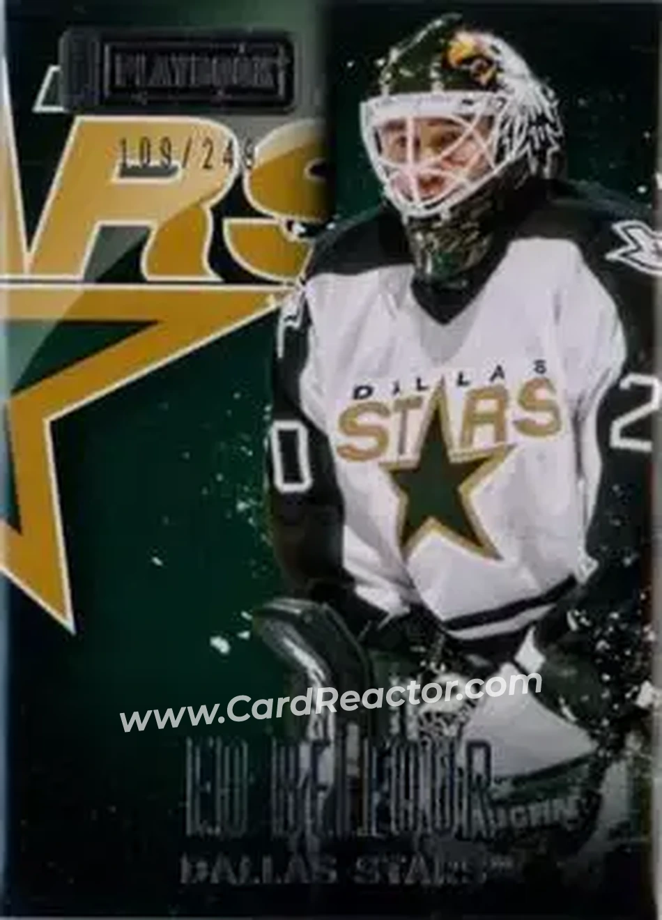 2013-14 Panini Playbook #88 - Ed Belfour - Dallas Stars - Front