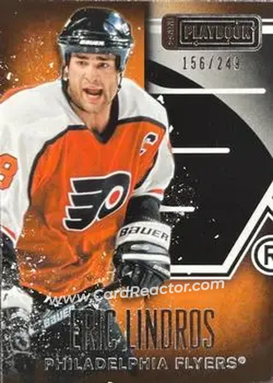 2013-14 Panini Playbook #89 - Eric Lindros - Philadelphia Flyers - Front
