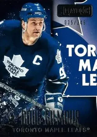2013-14 Panini Playbook #97 - Doug Gilmour - Toronto Maple Leafs