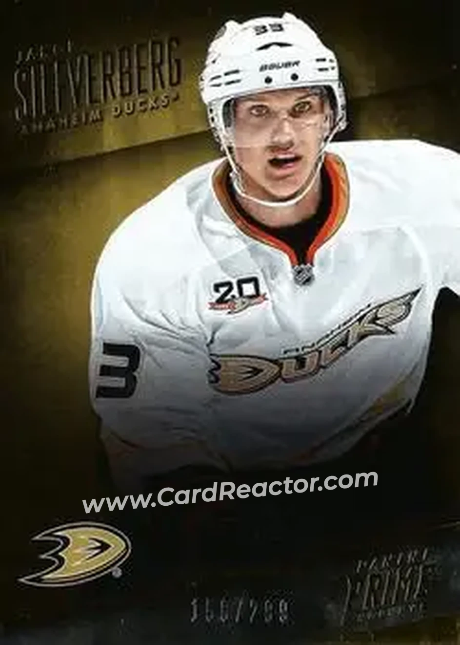 2013-14 Panini Prime #2 - Jakob Silfverberg - Anaheim Ducks - Front