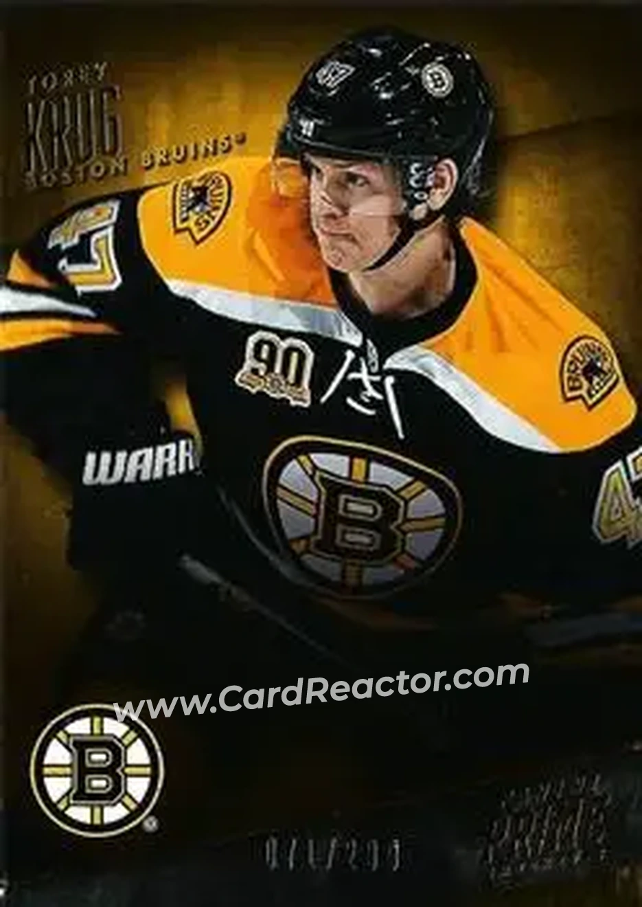 2013-14 Panini Prime #6 - Torey Krug - Boston Bruins - Front