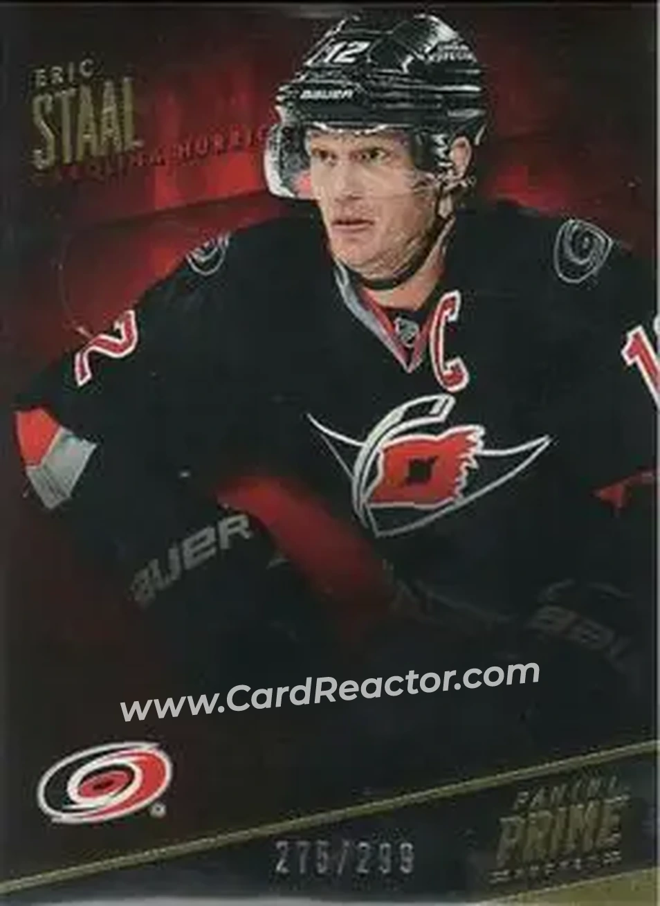 2013-14 Panini Prime #14 - Eric Staal - Carolina Hurricanes - Front