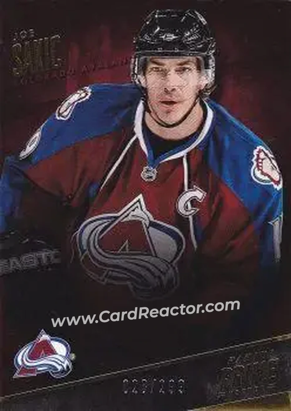 2013-14 Panini Prime #24 - Joe Sakic - Colorado Avalanche - Front 2013-14 Panini Prime #24 - Joe Sakic - Colorado Avalanche - Front