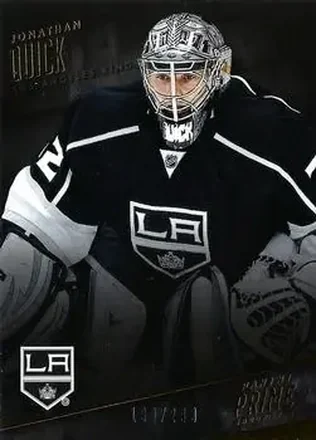 2013-14 Panini Prime #41 - Jonathan Quick - Los Angeles Kings