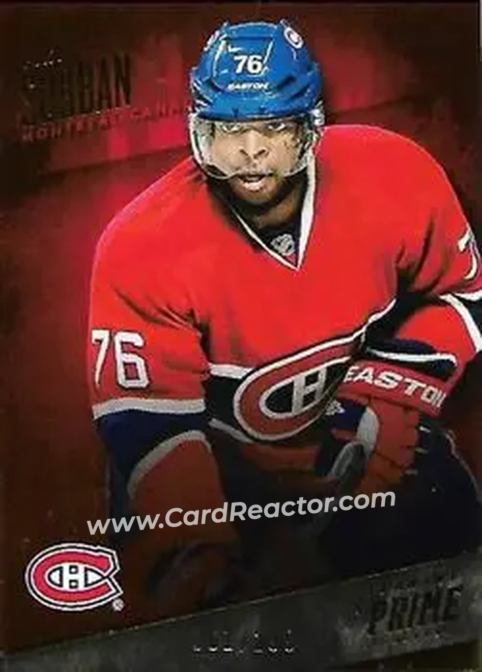 2013-14 Panini Prime #49 - P.K. Subban - Montreal Canadiens - Front
