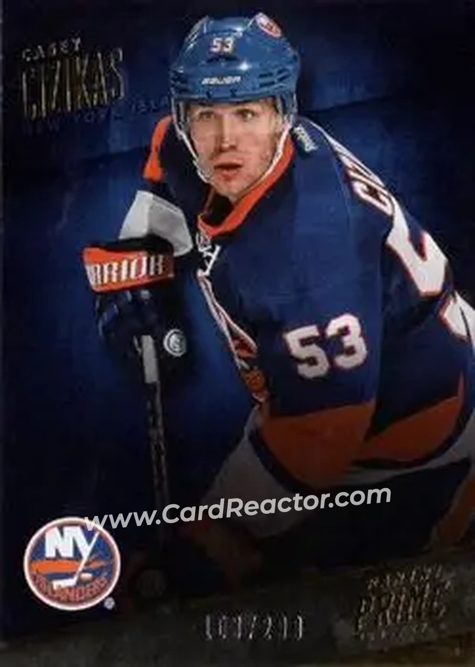2013-14 Panini Prime #57 - Casey Cizikas - New York Islanders - Front