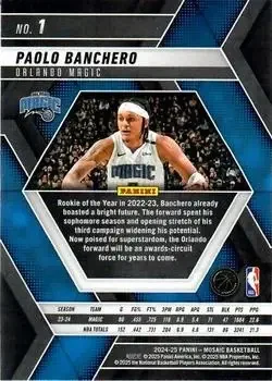 Back of Paolo Banchero