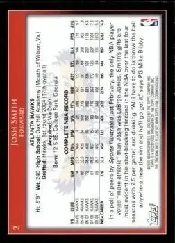 Back of Josh Smith