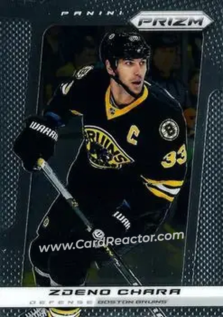 2013-14 Panini Prizm #1 - Zdeno Chara - Boston Bruins - Front