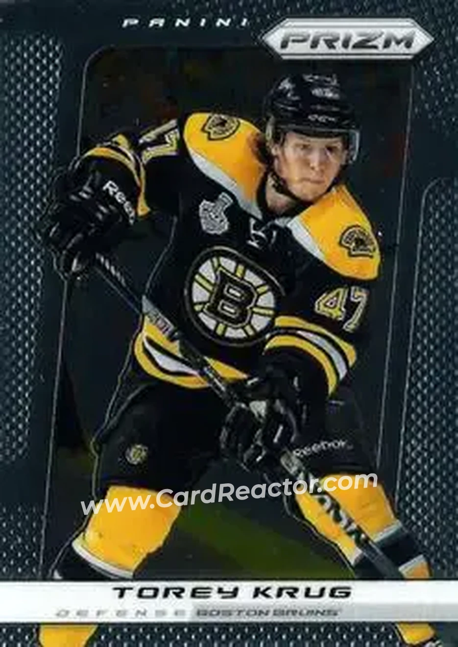 2013-14 Panini Prizm #3 - Torey Krug - Boston Bruins - Front