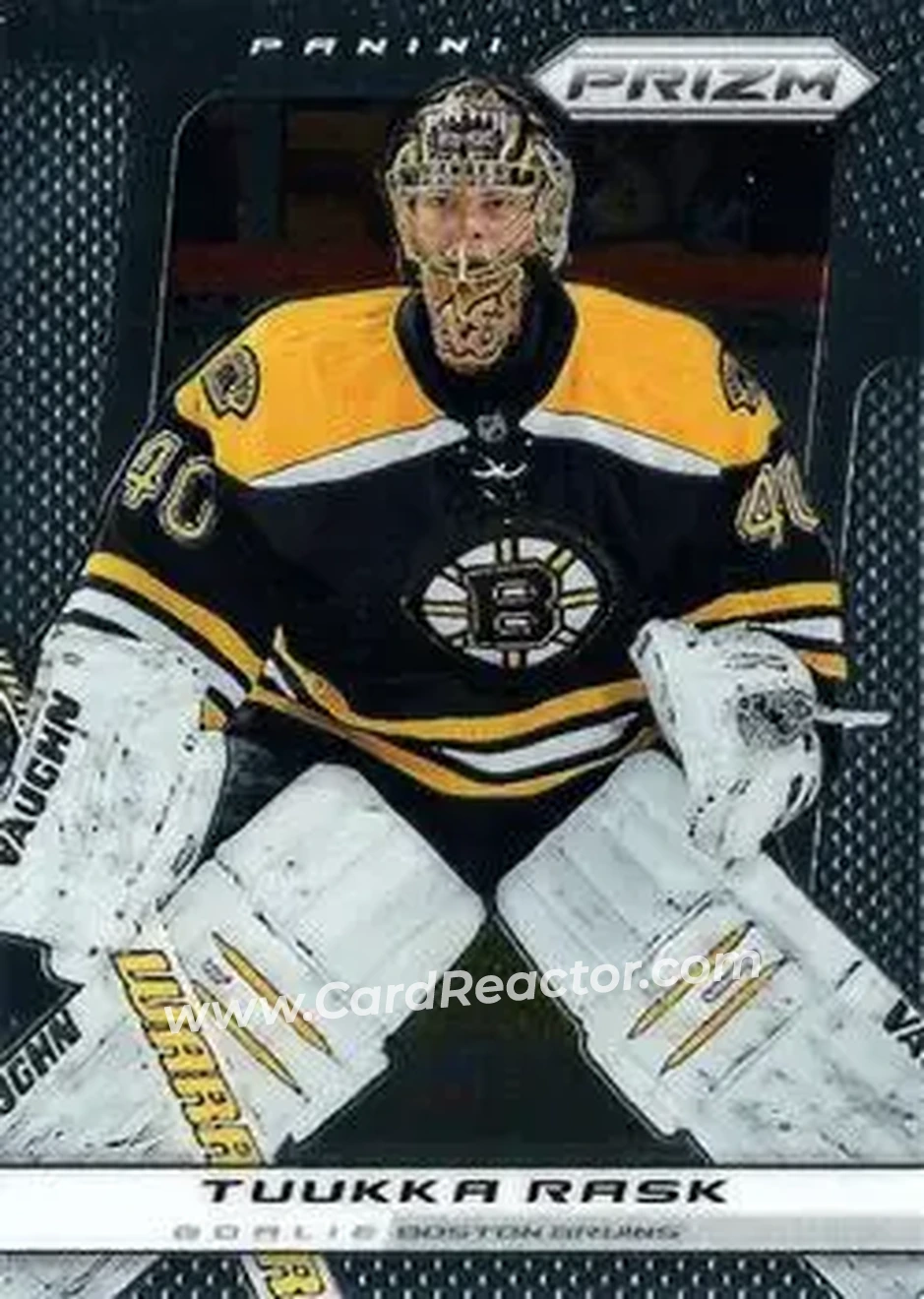 2013-14 Panini Prizm #4 - Tuukka Rask - Boston Bruins - Front