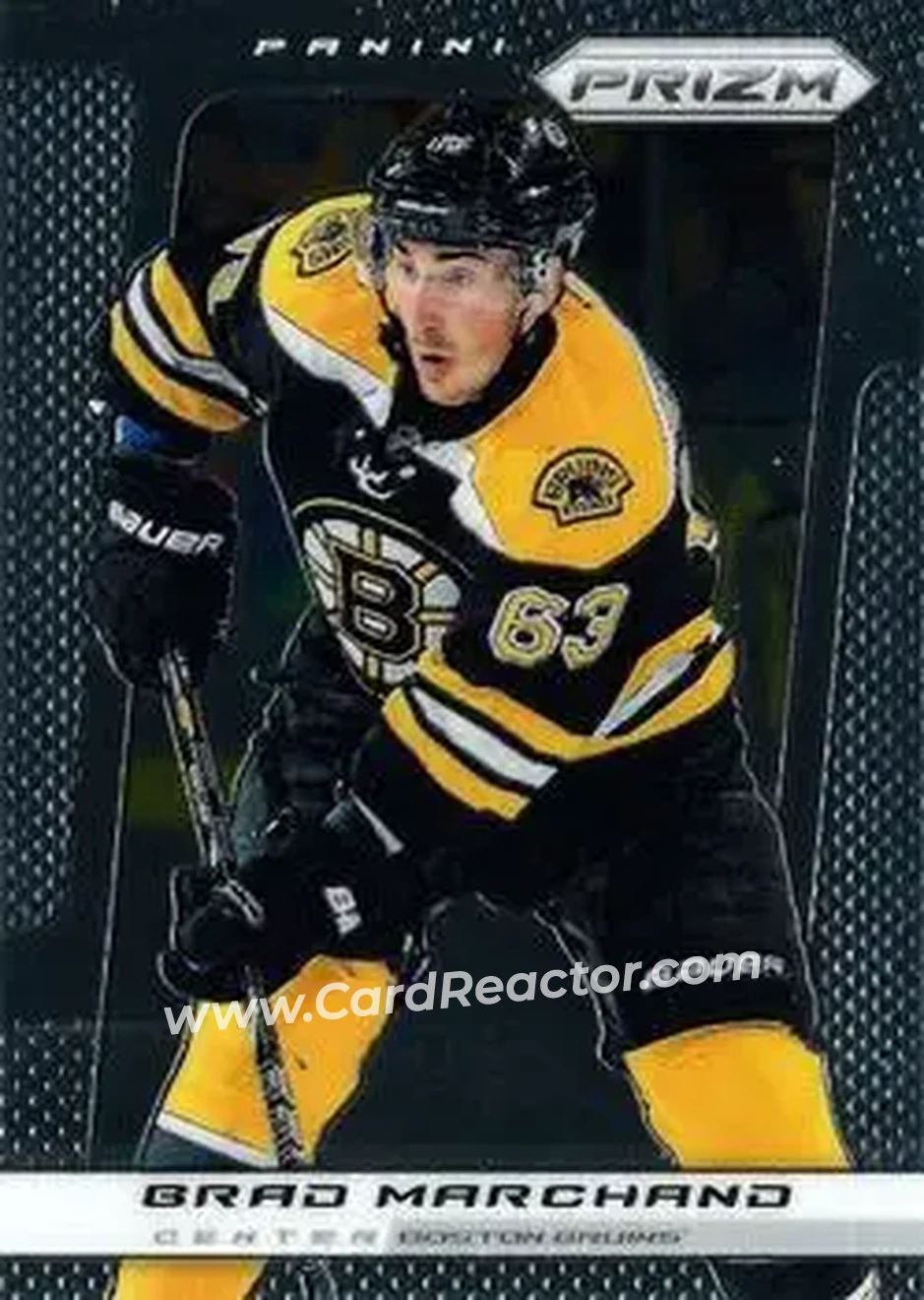 2013-14 Panini Prizm #5 - Brad Marchand - Boston Bruins - Front