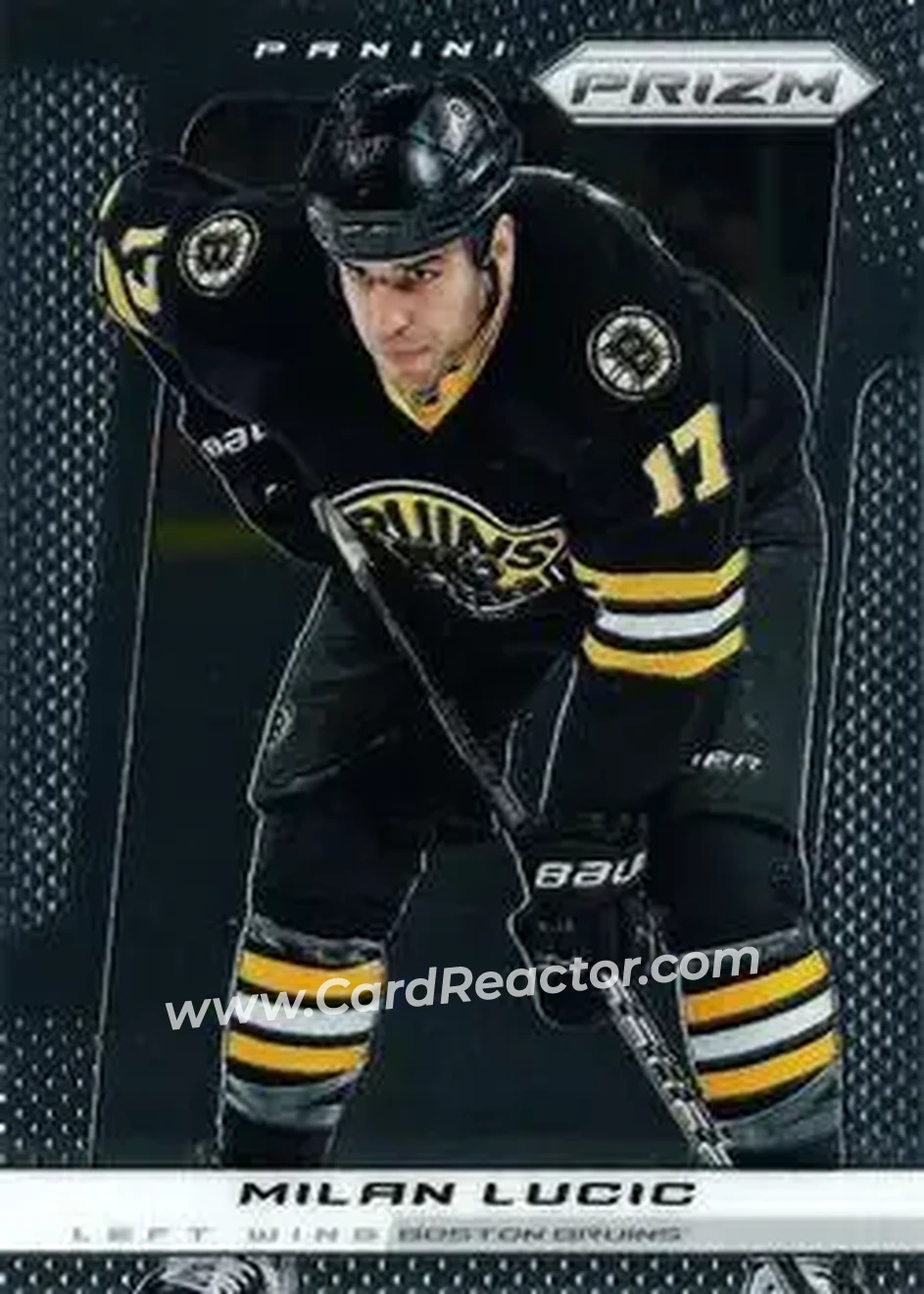 2013-14 Panini Prizm #6 - Milan Lucic - Boston Bruins - Front