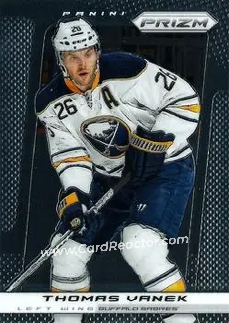 2013-14 Panini Prizm #8 - Thomas Vanek - Buffalo Sabres - Front