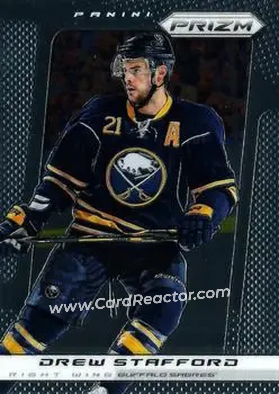 2013-14 Panini Prizm #12 - Drew Stafford - Buffalo Sabres - Front