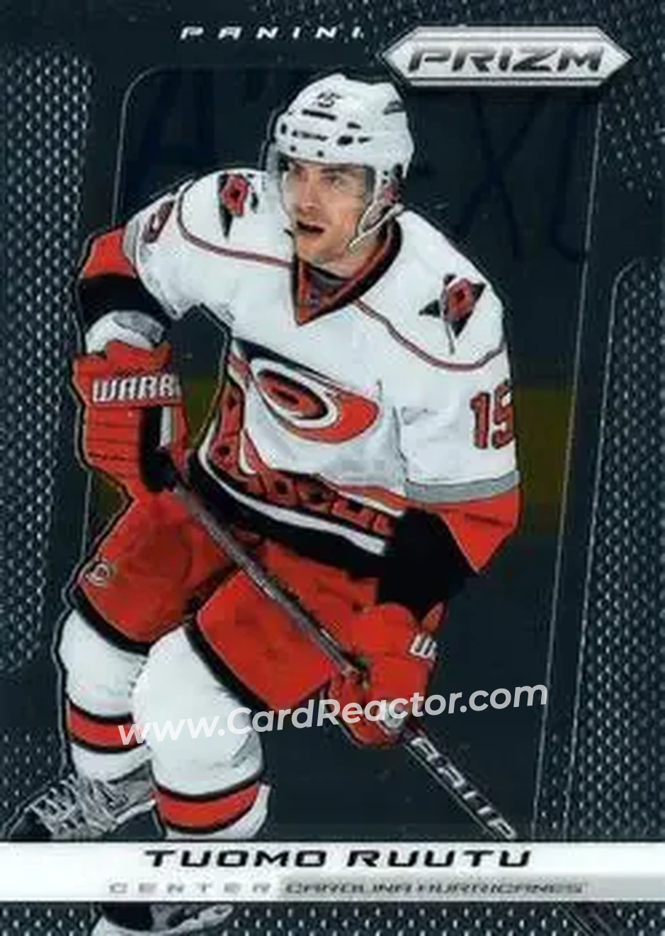 2013-14 Panini Prizm #20 - Tuomo Ruutu - Carolina Hurricanes - Front